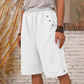 🔥Kampanj - 54% rabatt💥Kvinnor sommar avslappnade pocket shorts
