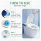 🌸Nya varor - 55 % rabatt🌸 Toalettdeodoriserande tabletter med frisk doft (1 tablett = 3 vanliga tabletter) 🚽🧼