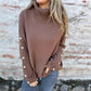 Casual Turtleneck-tröja för kvinnor