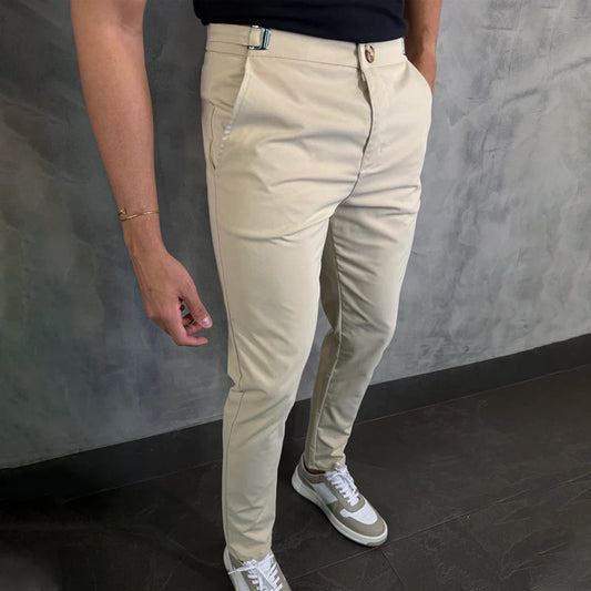 🔥Stretch Slim Fit-bukser för män🔥Köp 2 och få fri frakt