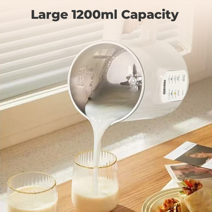 🔥 Multifunctional Nut Milk Maker – Make Almond, Oat & Soy Milk in Minutes! 🌰🥛