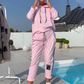 🎊2025 Nya produkter👗🌟Huvtröja och joggingbyxor för damer 2-delat casual set🌟