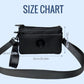 Modig zip-crossbody-väska