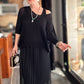 Chic västklänning & täckande topp set