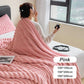 🛏️Tjock kaninplush & mjölkvelourtäcke🫧Svep in dig i ultimat komfort