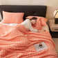 🛏️Tjock kaninplush & mjölkvelourtäcke🫧Svep in dig i ultimat komfort