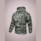 Camouflage Huvjacka med Flera Fickor för Herrar