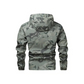 Camouflage Huvjacka med Flera Fickor för Herrar