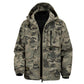 Camouflage Huvjacka med Flera Fickor för Herrar