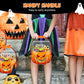 👻Halloween-bästsäljare🎃Halloween-transparenta pumpapåsar✨Perfekta för fester, trick-or-treat och klassrumspresenter