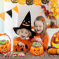👻Halloween-bästsäljare🎃Halloween-transparenta pumpapåsar✨Perfekta för fester, trick-or-treat och klassrumspresenter