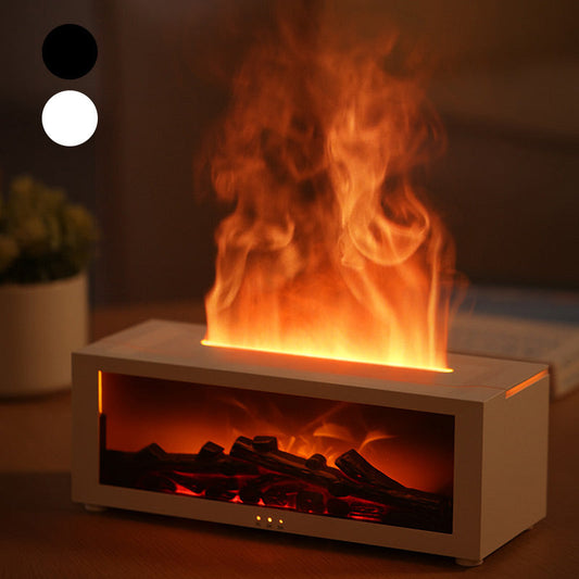 🔥🔥🔥 Eldstad Flame Diffuser Luftfuktare med fjärrkontroll 🔥Köp 2 gratis frakt