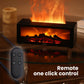 🔥🔥🔥 Eldstad Flame Diffuser Luftfuktare med fjärrkontroll 🔥Köp 2 gratis frakt