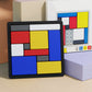 🧩 KÖP 2 FÅ 3! ✨ Kreativt Geometriskt Blockpussel - Utvecklar Spatialt Tänkande och Fantasi för Barn och Vuxna 🔷🎨