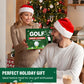 🏆 Heggalopp ⚡ Golf Adventskalender 2025 för Män - 24 Dagar av Golföverraskningar & Julkul