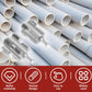 🔧 50% RABATT! ⚙️ PVC-RÖRGÄNGVERKTYG - Komplett Set för Inre och Yttre Gängor, Ergonomiskt Grepp för Bekväm Användning, Professionellt Resultat på Alla Rören 🛠️📏