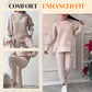 Bästsäljare🔥 🧘‍♀️ Mjukt set med sweatshirt och leggings – perfekt för träning och lediga dagar
