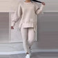 Bästsäljare🔥 🧘‍♀️ Mjukt set med sweatshirt och leggings – perfekt för träning och lediga dagar