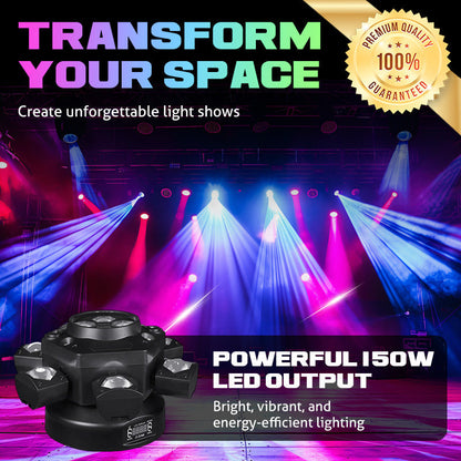 🎄 Specialerbjudande för jul -50%!🌟Multi-beam LED Atmosphere Light - 360° ljusmagi!✨