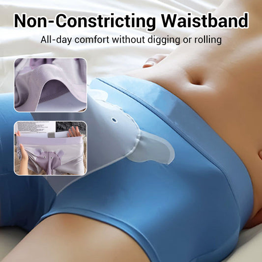 Andningsbara boxershorts för herr med 3D-ficka