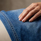 🔥Lättillverkad Chic Slapppassande Vida Ben Jeans – Gradientvättad, Högkvalitativt Jeansmaterial & Komfort Hela Dagen