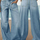 👖Nyhet – Heta rea – 56 % RABATT🔥🥳Över 50 000 sålda!💥Högmidjade jeans med vida ben för kvinnor
