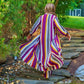 🥳2026 HOT SALE🥳💞50K+ SÅLD!👵☕ 50% RABATT! 2-delad randig outfit – två sätt att bära! Långärmad topp + bekväma byxor. Mixa och matcha eller bär tillsammans. Mjuk, andningsbar och enkel stil. Din nya favorit. 🌸👚