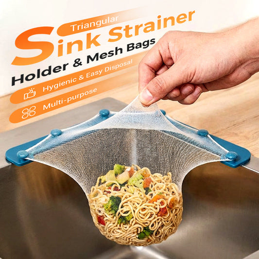 Triangulär silhållare för diskho & nätpåsar