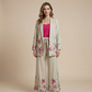 Chic blommig accent casual kostymset för kvinnor
