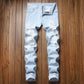 👖🔥 Bekväma slim straight jeans med ripped effekt