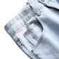 👖🔥 Bekväma slim straight jeans med ripped effekt