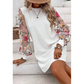 👗🌸 Damklänning med Blommig Brodyr & Nätärmar – Elegant Design, Luftig Känsla & Perfekt För Fest & Vardag ✨