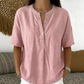 🔥🔥Enfarget fritidsbluse for damer