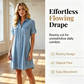 👗👖 Avslappnad denimskjortklänning med fickor