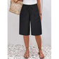 🔥🎁Nyhet 50 % RABATT🔥（S-4XL）Casual capri-shorts med snörning för damer
