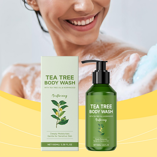 Återfuktande duschgel med tea tree