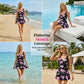 👙 50% RABATT! 🌸 Dam blommig swimdress – Inbyggt stöd, magkontroll & snabbtorkande stretch – Figurslöjande & perfekt för bad, strand eller pool 💕