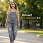 👖✨ Kvinnliga vintageoveraller i andningsbar denim