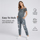 👖✨ Kvinnliga vintageoveraller i andningsbar denim