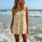 🌺👚 Ärmlös blommig V-ringad topp