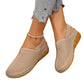 👡🌬️ Andningsbara slip-on sandaler med tjock sula