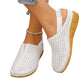 👡🌬️ Andningsbara slip-on sandaler med tjock sula