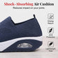 👟💨 Luftkuddade slip-on promenadskor i mesh