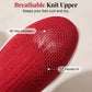👟💨 Luftkuddade slip-on promenadskor i mesh