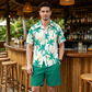 👕🌴 Tropiskt herrset med campkrage och shorts