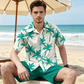 👕🌴 Tropiskt herrset med campkrage och shorts