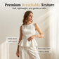 👗👖 Elegant peplum tvådelat set med vida ben