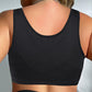 Plus Size Comfort Bra with Front Closure Design
