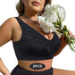 Plus Size Comfort Bra with Front Closure Design