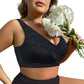 Plus Size Comfort Bra with Front Closure Design